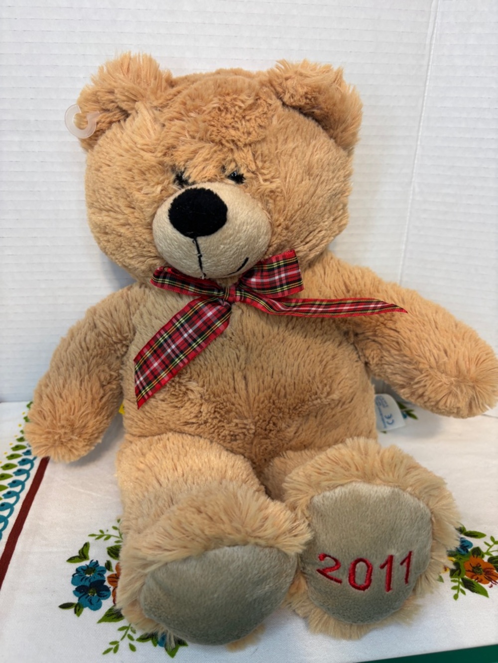 Build-A-Bear Workshop Plush Winter Wishes 2011 Brown Teddy Bear Limited Ed